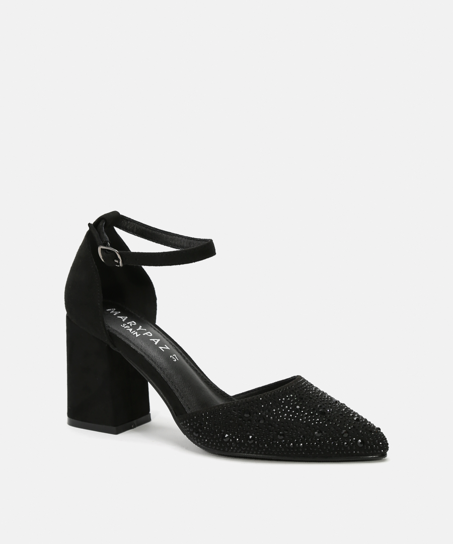 Zapatos tac&oacute;n strass image number null